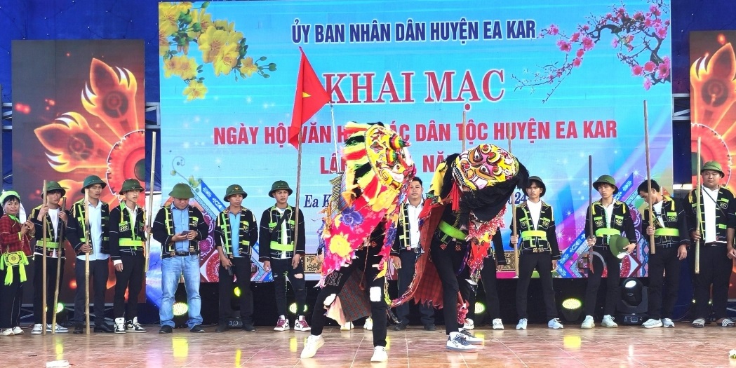 Khai mạc ngày hội văn hoá các dân tộc huyện Ea Kar lần thứ III, năm 2024